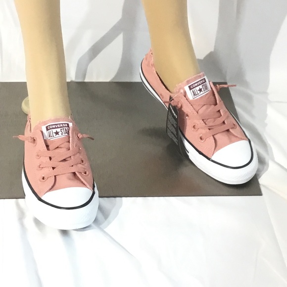 converse shoreline rust pink